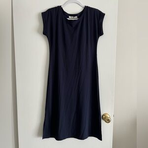 LOFT Navy Blue Mid Length Dress